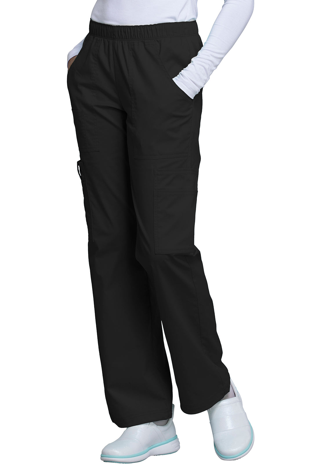 Cherokee Workwear Originals Women’s Elastic Waist Scrub Pant – 4005
