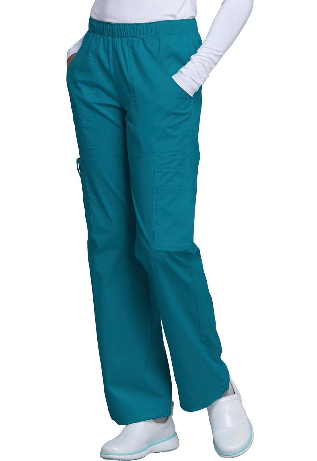 Cherokee Workwear Originals Women’s Elastic Waist Scrub Pant – 4005