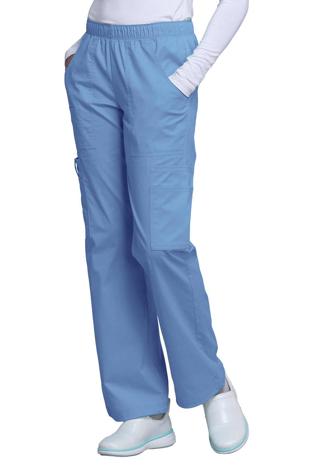 Cherokee Workwear Originals Women’s Elastic Waist Scrub Pant – 4005