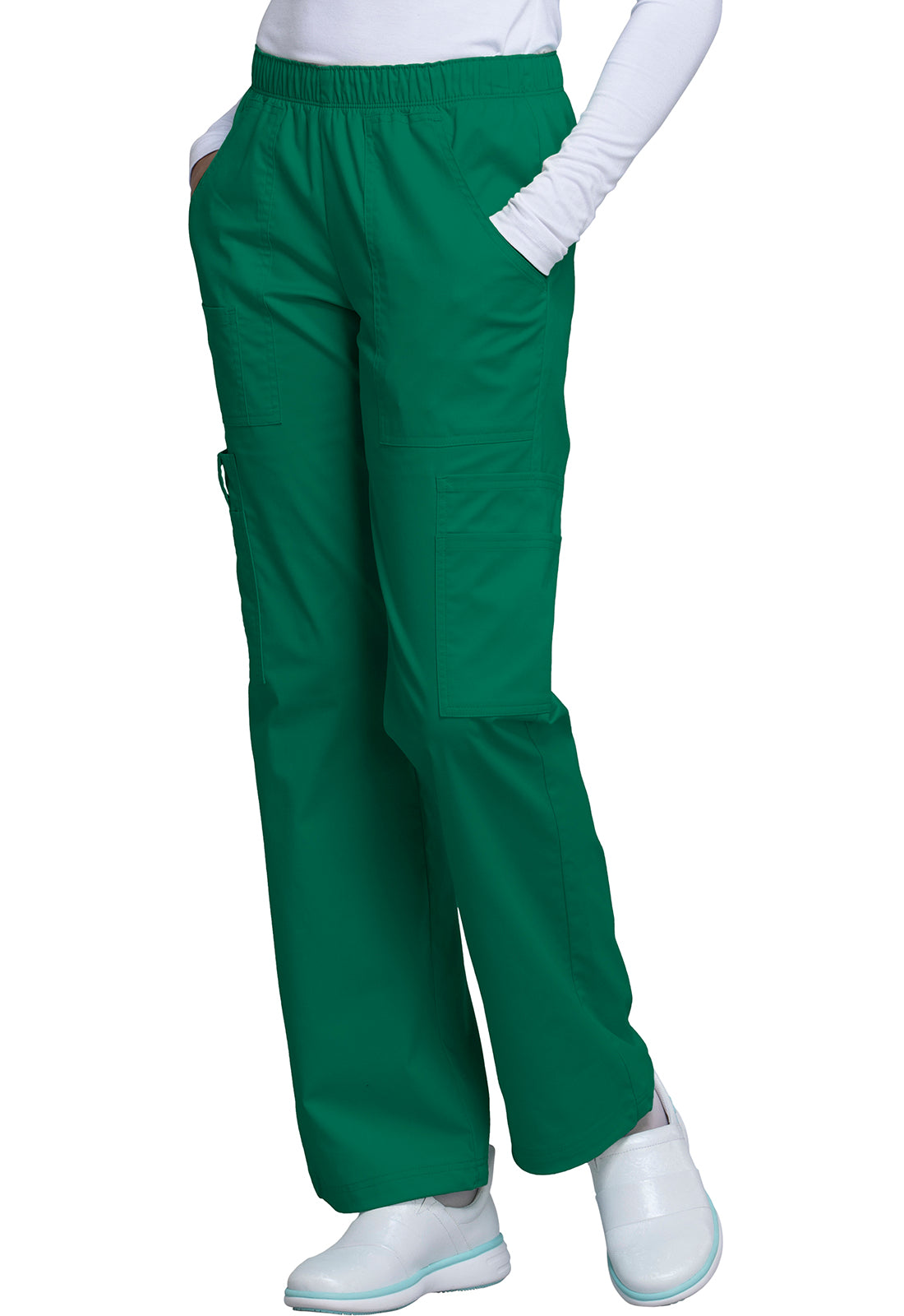 Cherokee Workwear Originals Women’s Elastic Waist Scrub Pant – 4005