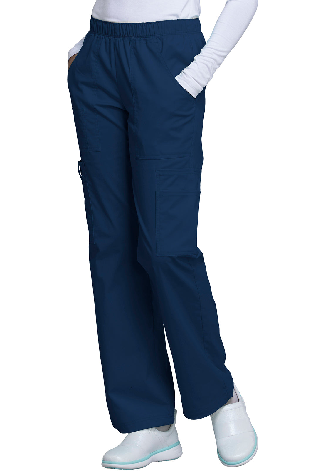 Cherokee Workwear Originals Women’s Elastic Waist Scrub Pant – 4005