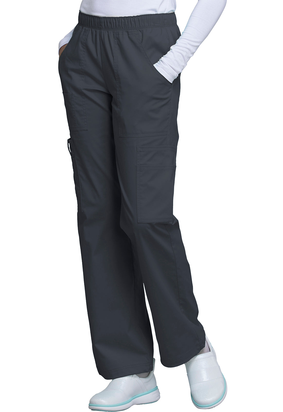 Cherokee Workwear Originals Women’s Elastic Waist Scrub Pant – 4005
