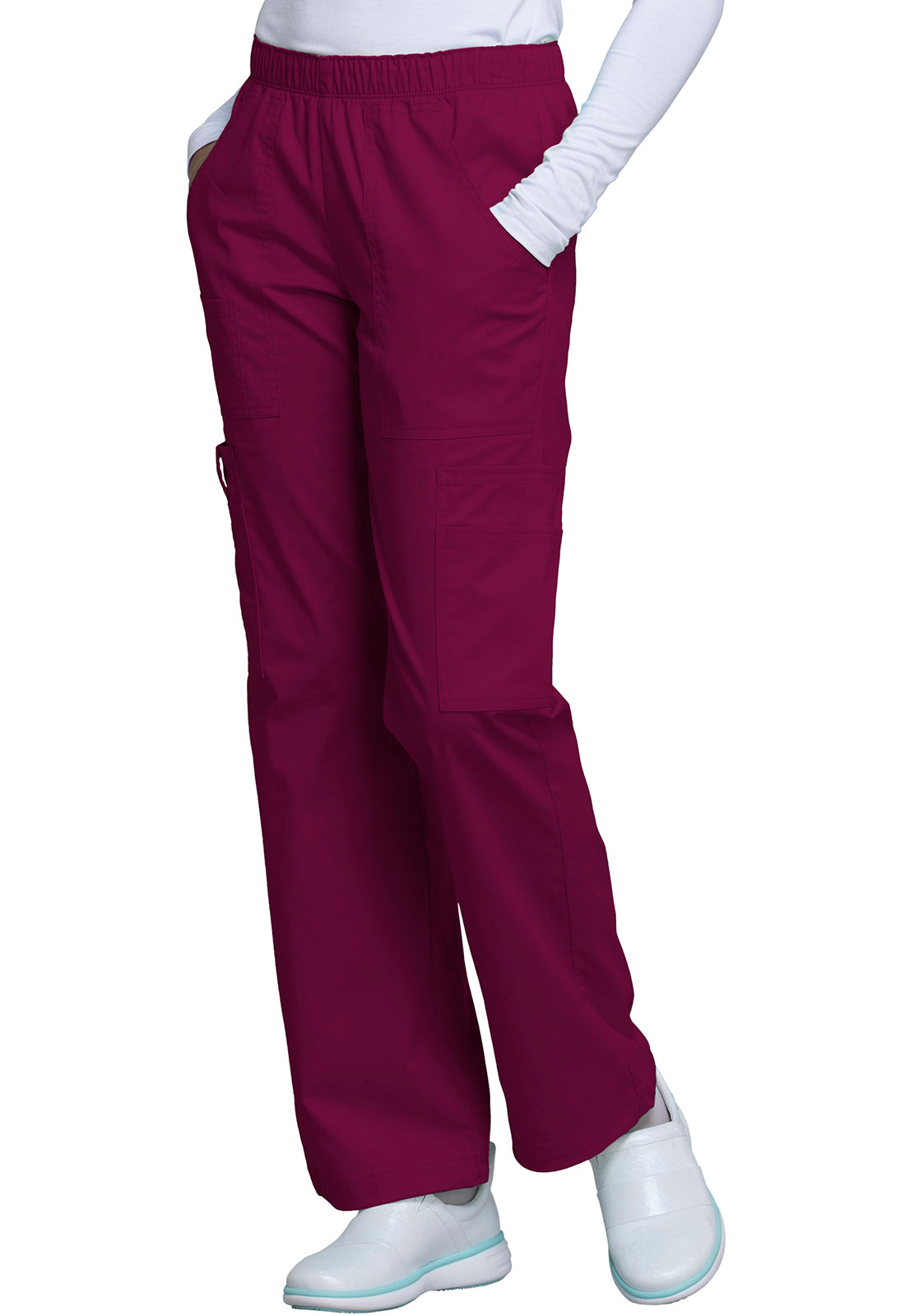 Cherokee Workwear Originals Women’s Elastic Waist Scrub Pant – 4005