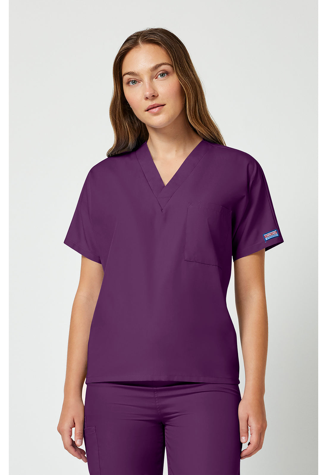 Cherokee Workwear Originals Unisex V-Neck Scrub Top – 4777
