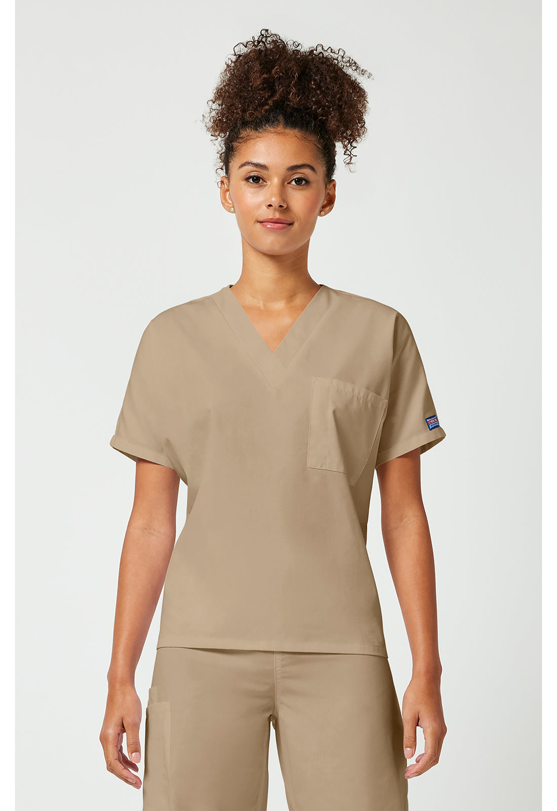 Cherokee Workwear Originals Unisex V-Neck Scrub Top – 4777