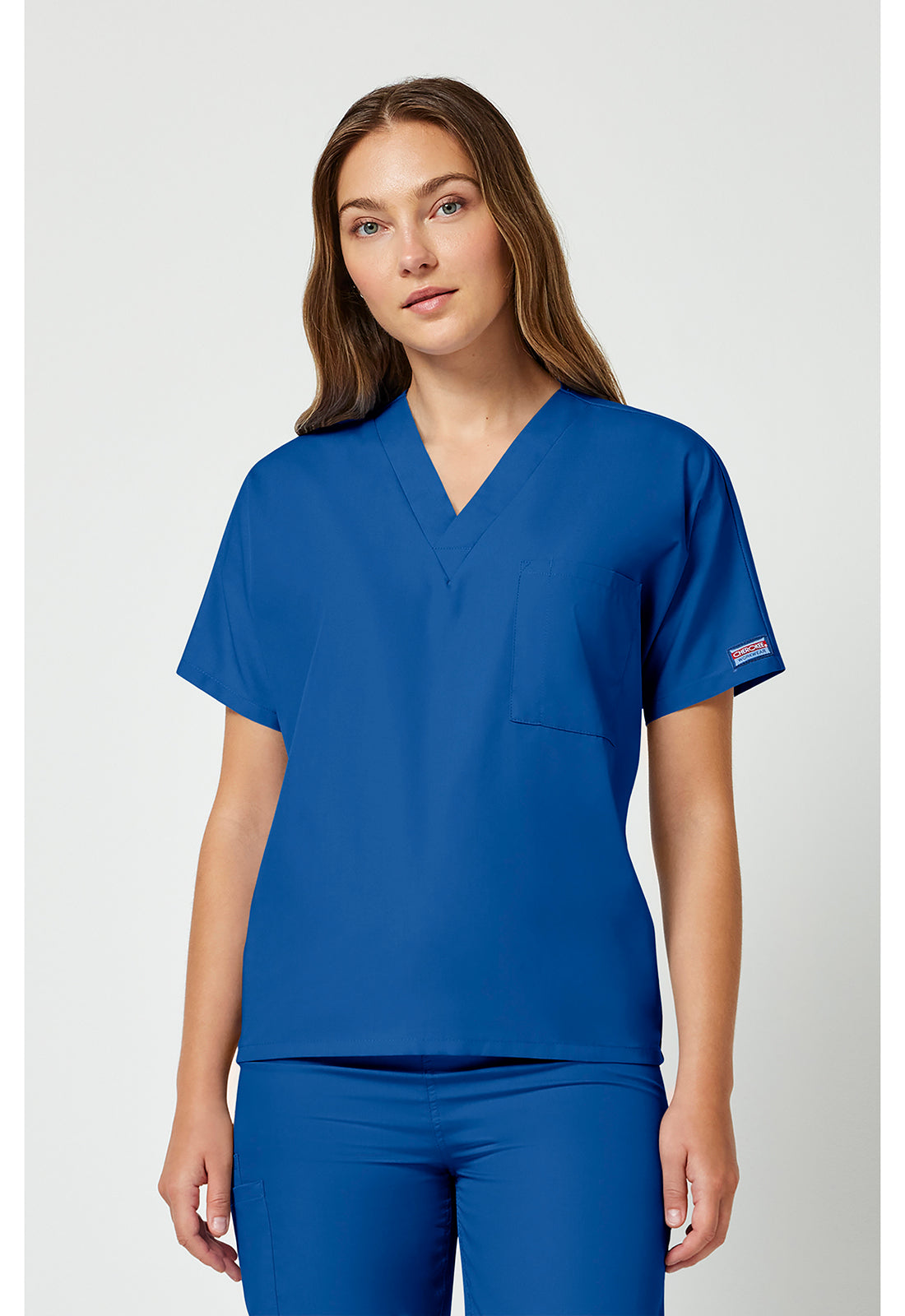 Cherokee Workwear Originals Unisex V-Neck Scrub Top – 4777