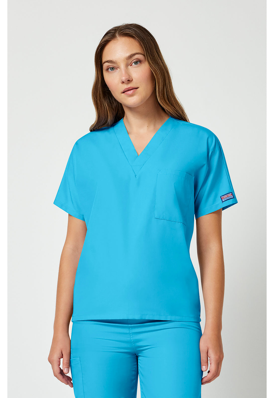 Cherokee Workwear Originals Unisex V-Neck Scrub Top – 4777