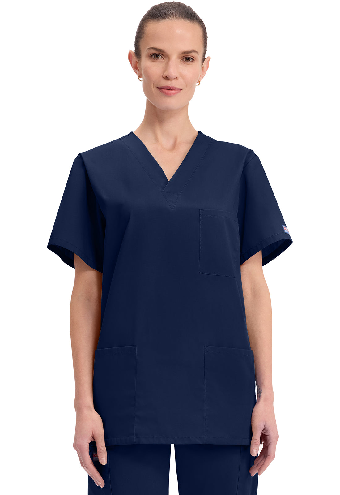 Cherokee Workwear Originals Women’s V-Neck Scrub Top – 4876