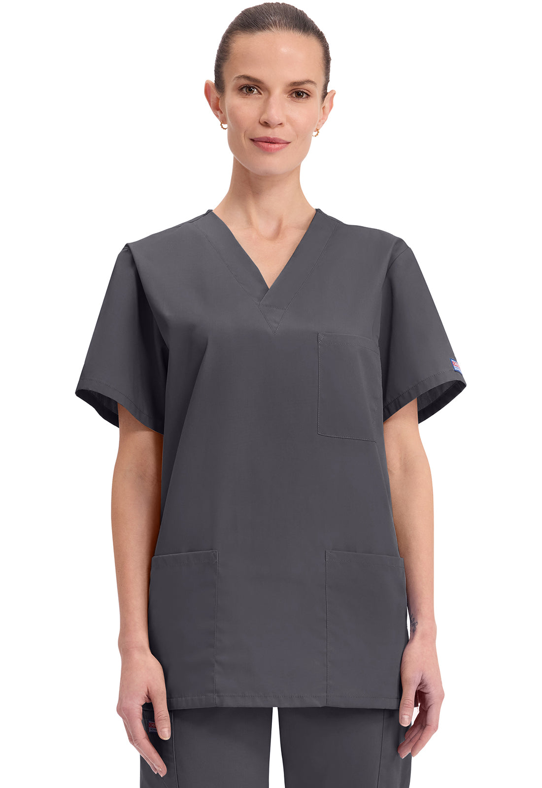 Cherokee Workwear Originals Women’s V-Neck Scrub Top – 4876