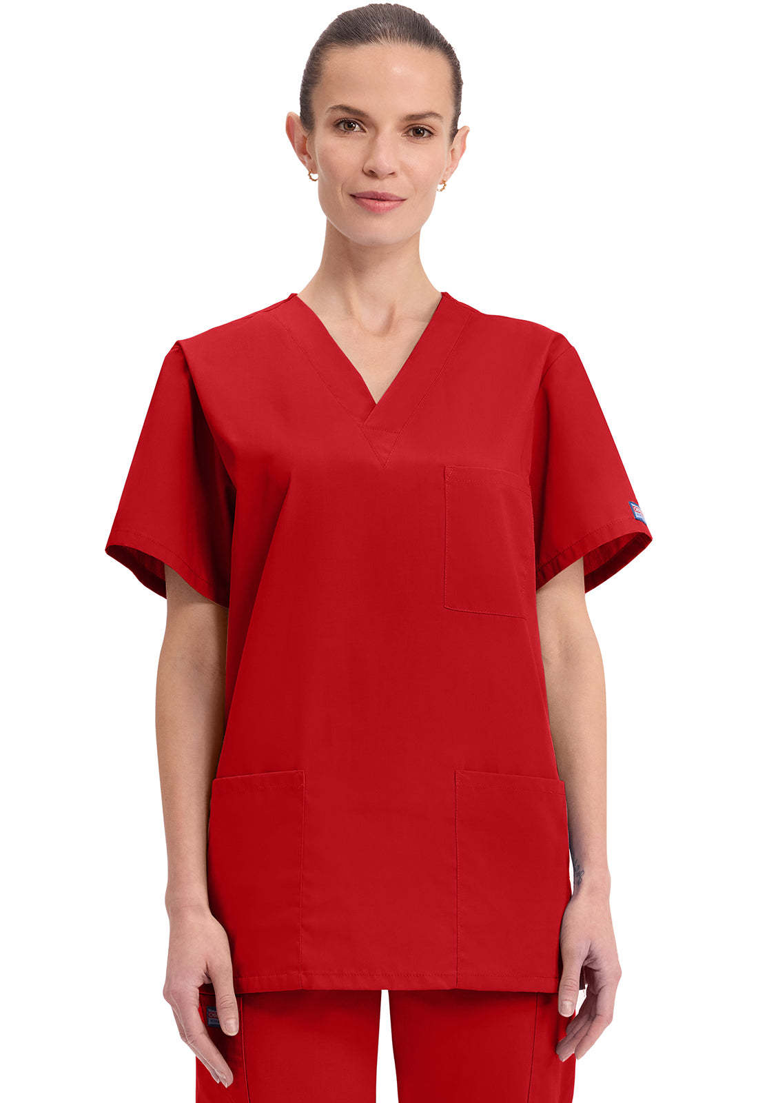 Cherokee Workwear Originals Women’s V-Neck Scrub Top – 4876