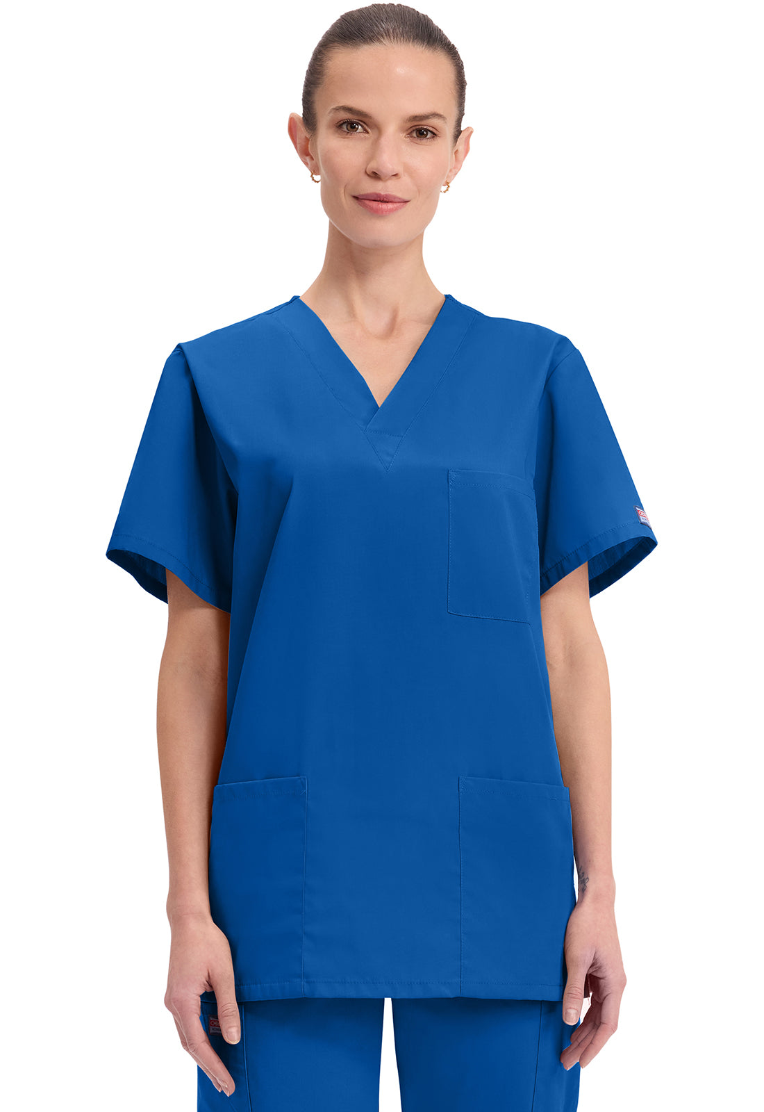 Cherokee Workwear Originals Women’s V-Neck Scrub Top – 4876