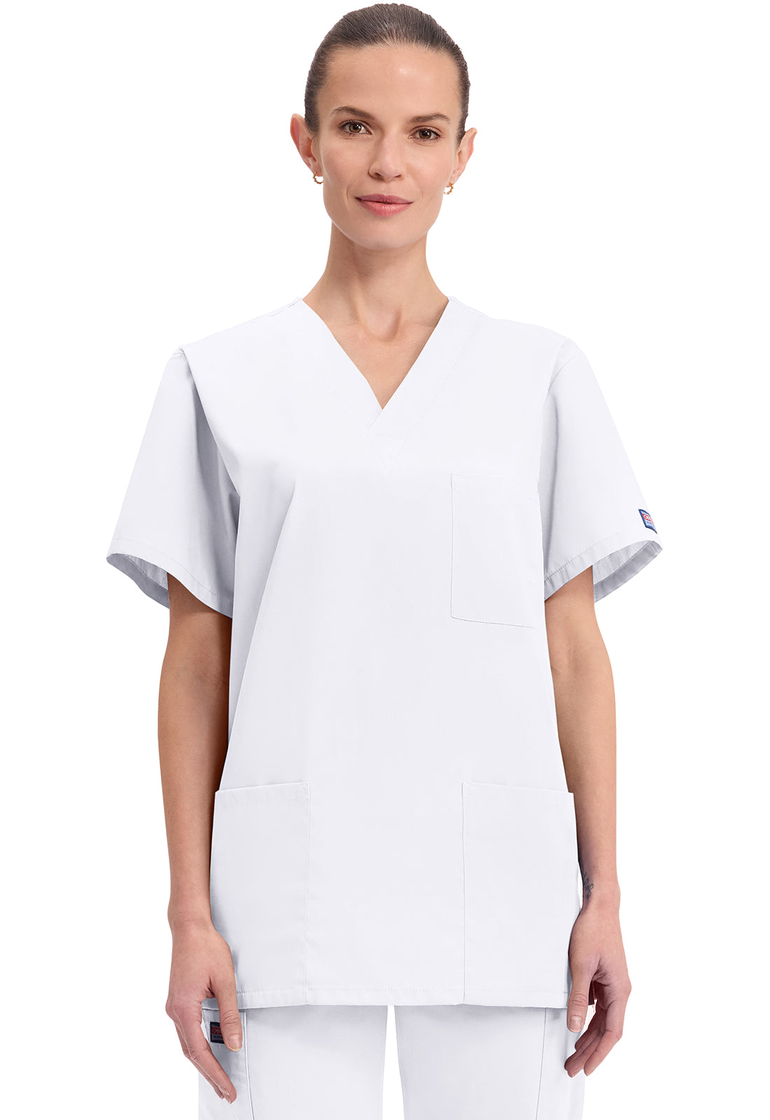 Cherokee Workwear Originals Women’s V-Neck Scrub Top – 4876