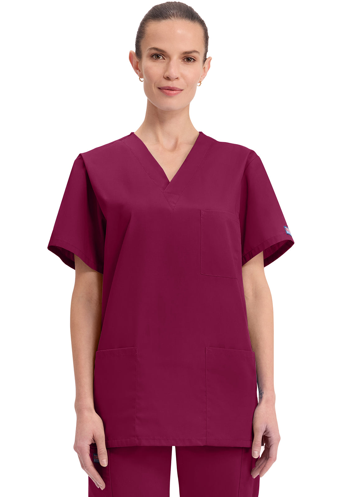 Cherokee Workwear Originals Women’s V-Neck Scrub Top – 4876