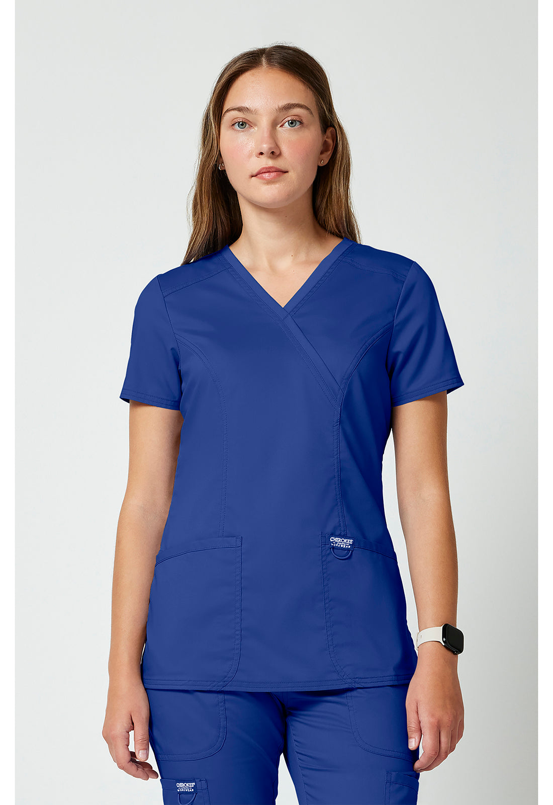 Cherokee Workwear Revolution Women’s V-Neck Scrub Top – WW610
