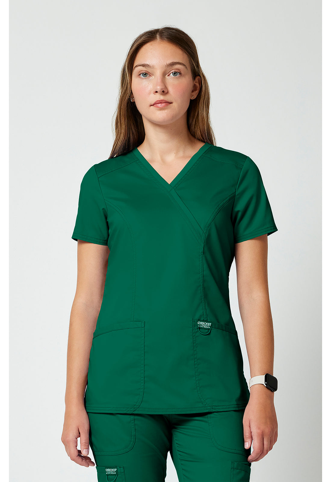 Cherokee Workwear Revolution Women’s V-Neck Scrub Top – WW610