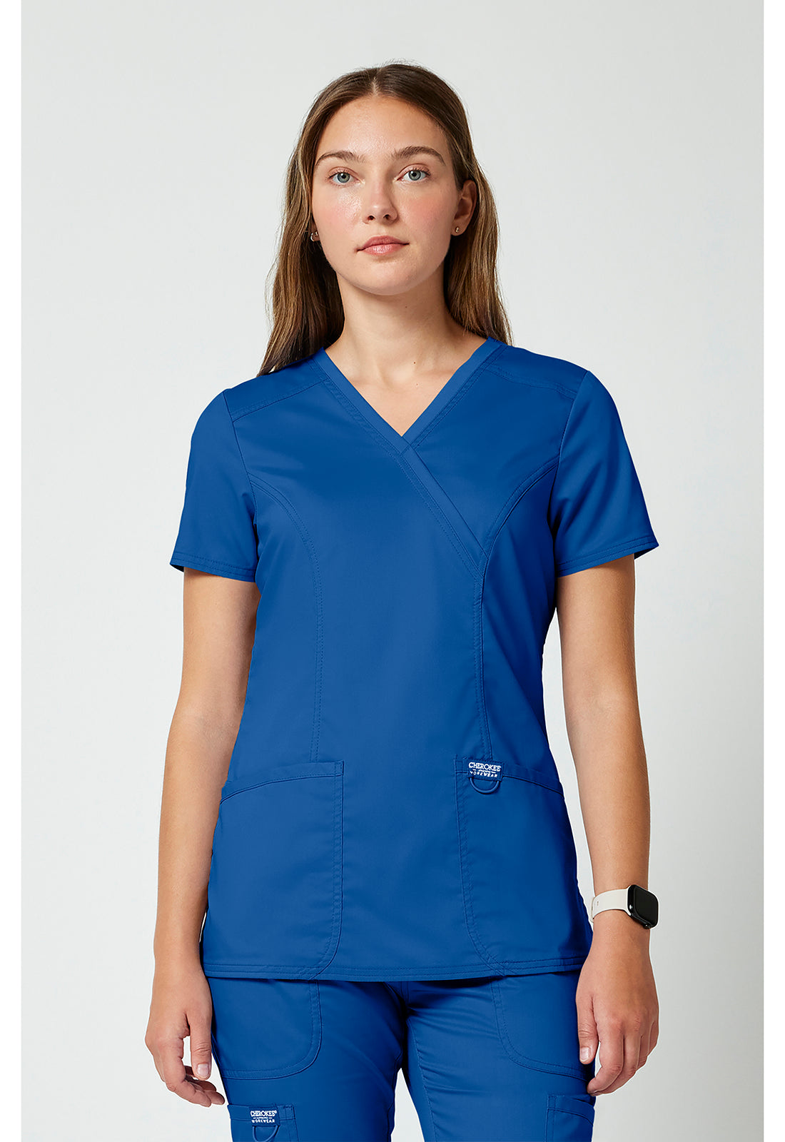 Cherokee Workwear Revolution Women’s V-Neck Scrub Top – WW610