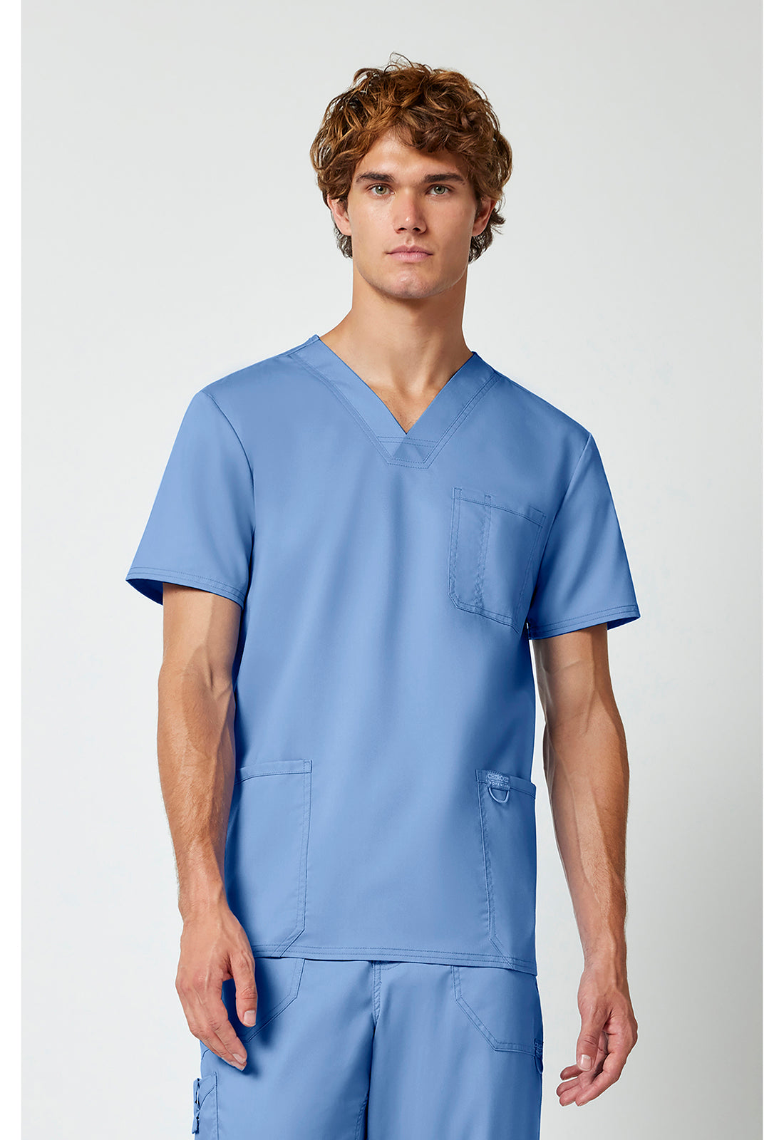Cherokee Workwear Revolution Men’s V-Neck Scrub Top – WW670