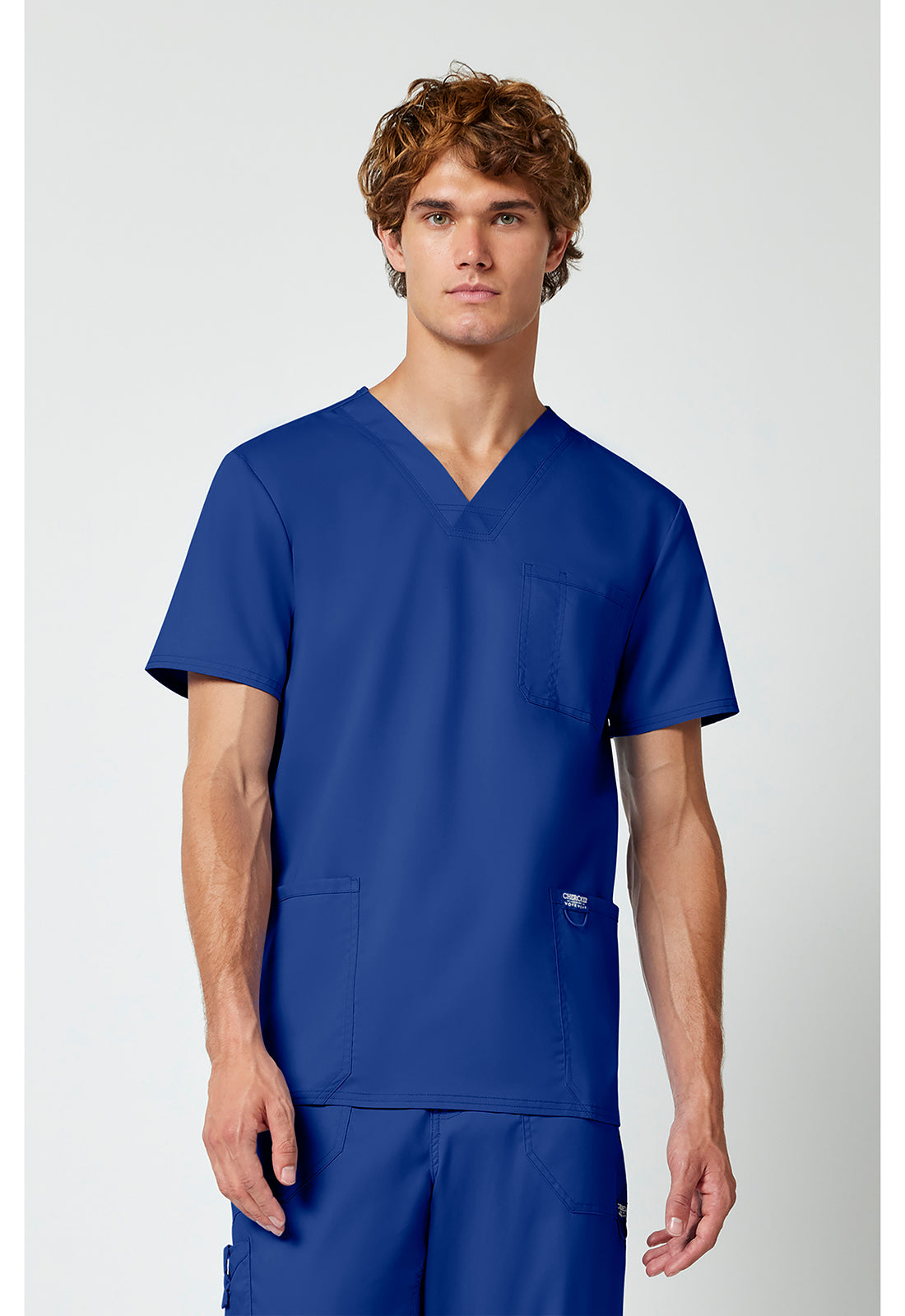 Cherokee Workwear Revolution Men’s V-Neck Scrub Top – WW670