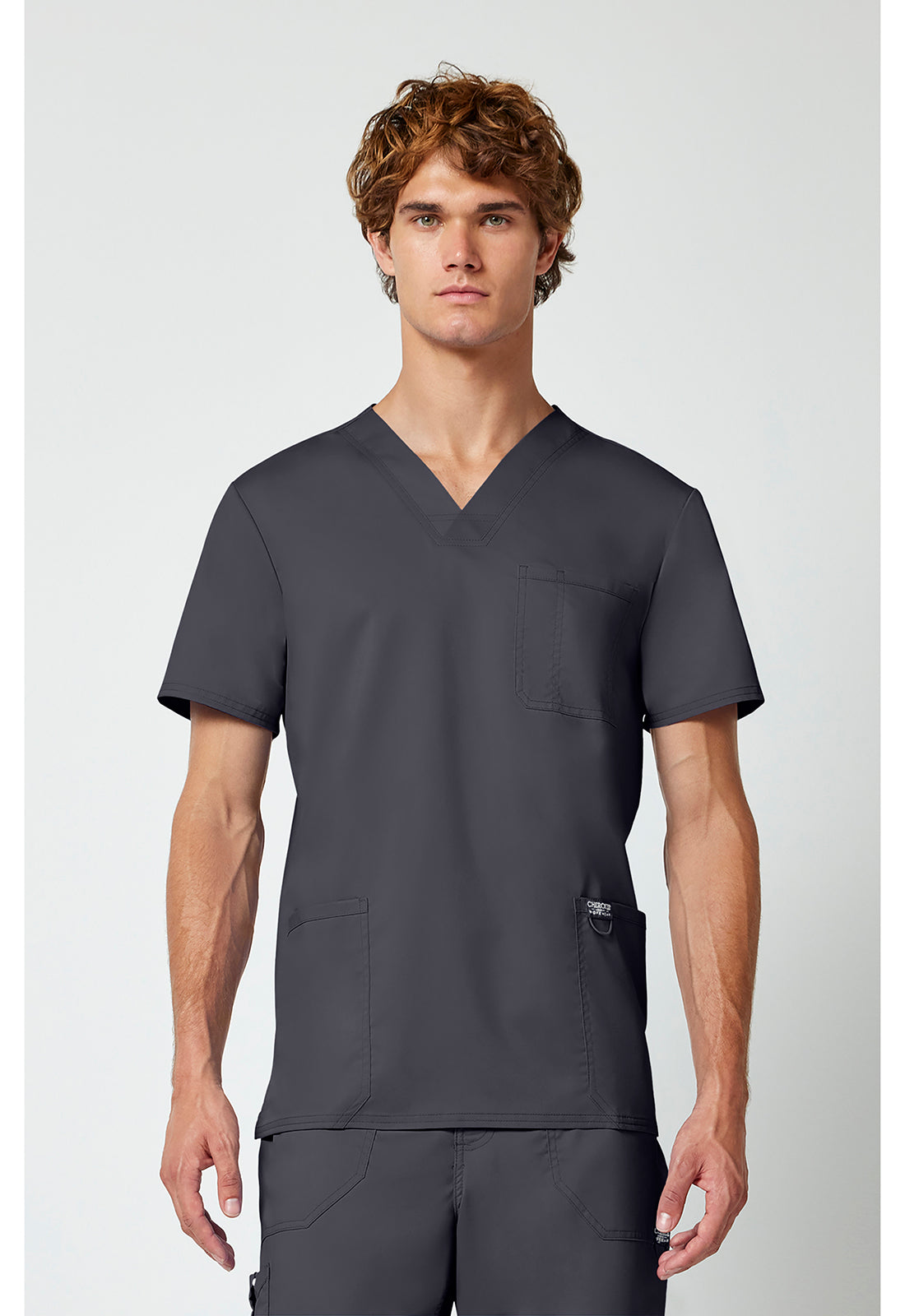 Cherokee Workwear Revolution Men’s V-Neck Scrub Top – WW670