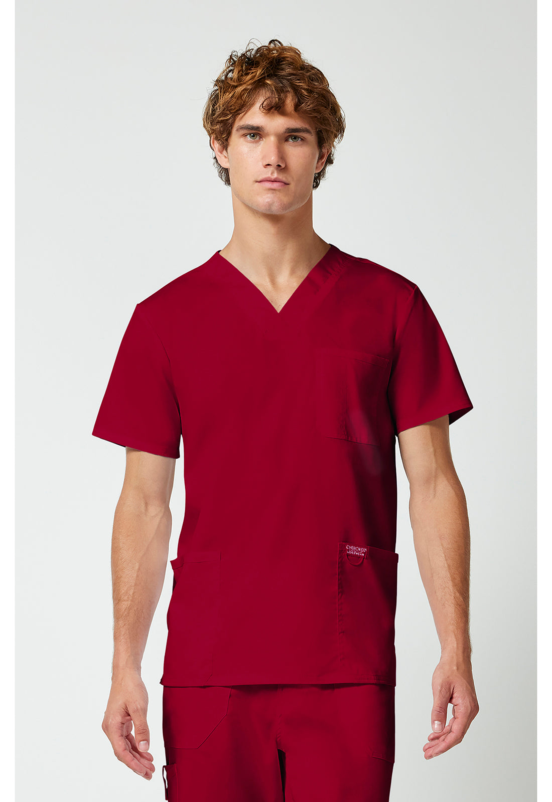 Cherokee Workwear Revolution Men’s V-Neck Scrub Top – WW670