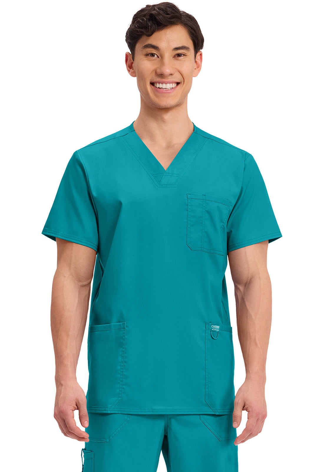 Cherokee Workwear Revolution Men’s V-Neck Scrub Top – WW670